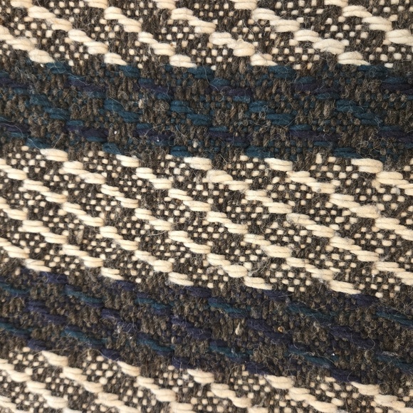 Vintage Wooly-Wooly Mens Wool Crewneck Long Sleeve Striped Sweater Size Large - Picture 6 of 11